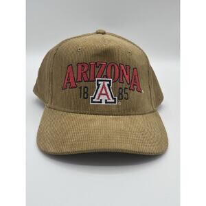 Arizona Wildcats NCAA Football Team Cap Mens Adjustable Hat Strapback Corduroy
